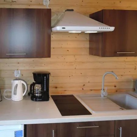 Modern Wood House In With A Terrace 펜션